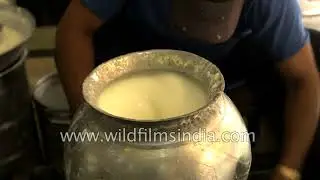 Making of special Amritsari lassi