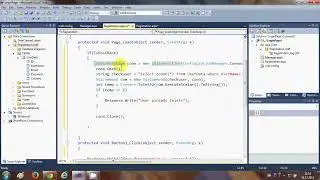 ASP NET Tutorial 4  How to Create a Login website   Connecting Database to Registration Page