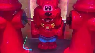 Bob’s space racers Puppy Jump arcade at Chuck E. Cheese