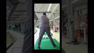 【ガチ】捻転は分からんけど振り抜け～鬼の背中～#ゴルフ練習 #ダイっと