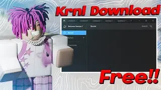 Как скачать обучающую программу Krnl *Бесплатный Roblox Executor!
