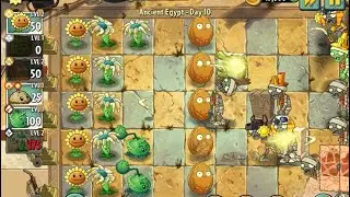 Plant vs Zombies 2 | Ancient Egypt - Day 10 | Gameplay 2026