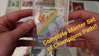 Opening Our Last Champions Path Packs & Completing our Master Set Binder!!