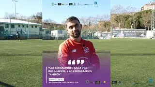 El Tres Cantos se medirá tras el parón al CD Leganés B, su entrenador hacer una valoración.