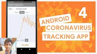 COVID-19 Tracking App (Robinhood Style) Ep 4: Render Spark Line Chart - Android Studio Kotlin
