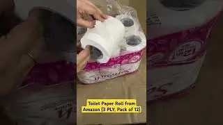 Softouch Tissue Roll (3 PLY, Pack of 12) | Amazon @235 #sale #amazonsale #unboxing #shorts #trending