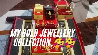 My gold jewellery collection  😍🥰