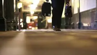 Footsteps Walking Steps on Concrete Solid Floor Sound Effects Background Noise Soundtrack #shorts