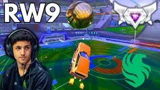 RW9 is MECHANICALLY BRILLIANT in Rocket League! (SSL 2v2)