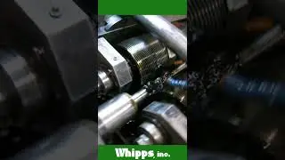 Thread Rolling Machine LOUD Factory ASMR #asmr #whippsinc #factoryasmr #machining