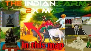 THE INDIAN FARM 2X MAP | FIRST LOOK | FS19 Indian Map Mods