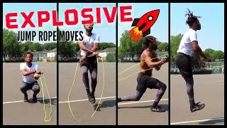 Use These 4 POWERHOUSE Jump Rope Moves to Build Muscle 💥(WARNING⚠️: Explosive Workout Techniques)