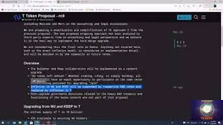 Nucypher - May 28 2021 (PM) - Keanu T6 Proposal kicked off -  #bitcoin #nucypher #keanu