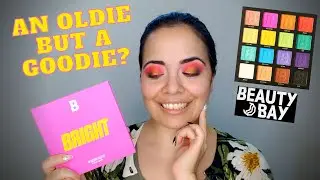 16 pan Bright Palette by Beauty Bay - Swatches, 3 eyeshadow looks and my thoughts on the palette!
