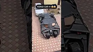 Batman car in real life🦇 #batman #batmancartoon #batmancar #trendingshorts #penduprime #modified