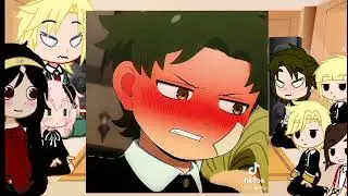 Personajes de Spy x family reaccionan a Anya x Damian y a sus hijos (sin ideas )