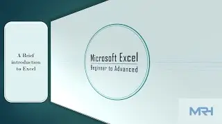 A Brief introduction to Excel | MS Excel (Full Course) | MS Excel chapter-1 | Class-1