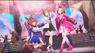Umamusume Brilliant Phantasia feat: Fine Motion, Daiwa Scarlet, and Kawakami Princess ( 4K HDR )