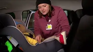 Should children wear winter coats in a car seat?