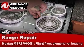 Maytag Stove Repair - Not Heating - Right Front Surface Element
