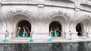 Nanjing travels - 佛顶宫 performance at the Foding palace grounds