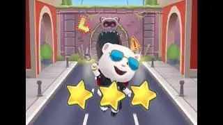 Talking Tom Gold Run: Agent Angela ➤ CATCH THE RACCOON! HD