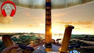 Relaxing Ship Sailing Sounds & Ambience - Sea of Thieves