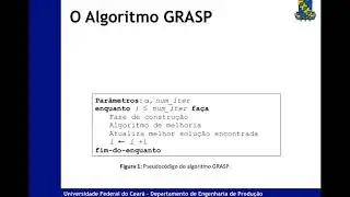 Aula 8 - Meta-heur&iacute;sticas (GRASP)