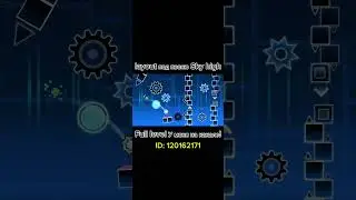 Построил layout под музыку NCS - Sky High. Оцените! #geometrydash #gaming #games