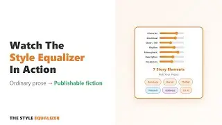 How to Transform Your Writing Into Romance Fiction in 2 Minutes | Style Equalizer Tutorial