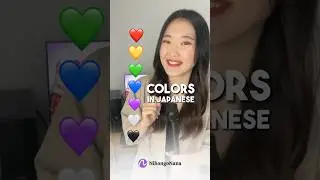 Colors in Japanese 🇯🇵✨ #learnjapanese  #nihongo