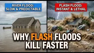 You Have 3 Seconds to Run: Flash Flood vs. River Flood Simulation