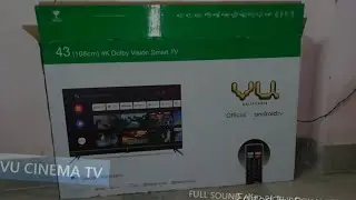 Vu cinema tv review |  After 15 days vu cinema tv | sound and picture quality