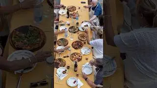 A gorgeous evening for a pizza class in Italy! #bestofitaly #authenticitaly #italylove #pizzalover