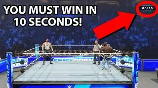 7 WWE Games Matches That End In SECONDS