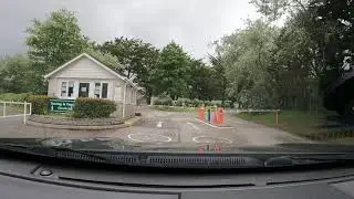 St ives bay holiday park drive through.