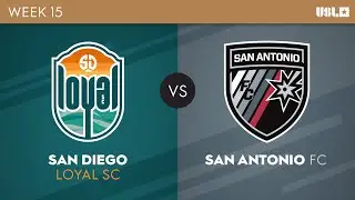 San Diego Loyal SC v San Antonio FC: June 14, 2023