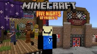 i built a custom fnaf 1 pizzeria in minecraft with FNAF Legacy