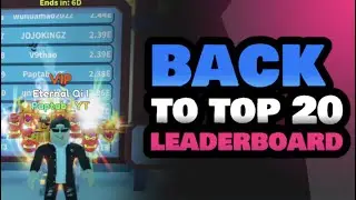 BACK TO THE LEADERBOARD💪🏼  WEAPON FIGHTING SIMULATOR ROBLOX PAPTAB