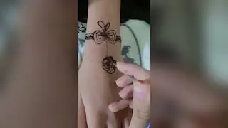 New Bow Mehndi Design | Cute & Stylish Bow Henna | Easy Mehndi Tutorial #mehndidesign 