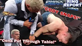 Cody Rhodes SNAPS at Contract Signing &mdash; Slams John Cena Through Table! |#WWE #SmackDown RING REPORT