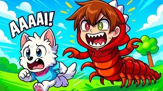 Me convertí en el CIEMPIÉS MÁS GRANDE y peligroso de Roblox 😨🕷️CENTIPEDE MOMENTOS DIVERTIDOS