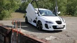 Seat Leon 1P Tuning - White Scorpion -