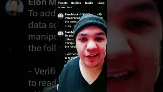 Elon Musk Hits Rate Limit on Twitter 🪙  Pure EnigMᐰh  🐀