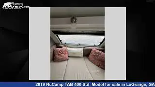 Breathtaking 2019 NuCamp TAB 400 Travel Trailer RV For Sale in LaGrange, GA | RVUSA.com