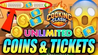 Cooking Clash Hack - Get Unlimited Free Coins & Tickets
