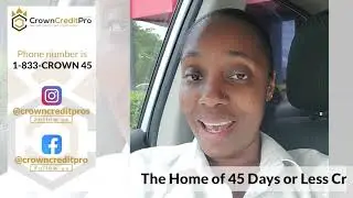 Crown Credit Pro.com - Fast Credit Repair Testimony Video #8