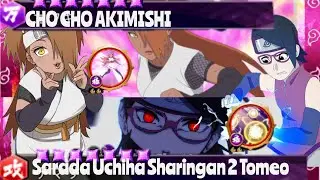 Sarada Uchiha Sharingan 2 Tomeo and CHO CHO AKIMISHI full kit Prediction NxB NV