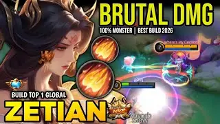 ZETIAN BEST BUILD 2026 | BUILD TOP 1 GLOBAL ZETIAN GAMEPLAY | MOBILE LEGENDS✓