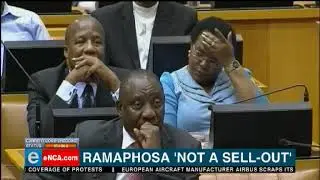 President Cyril Ramaphosa says he's not a sell-out